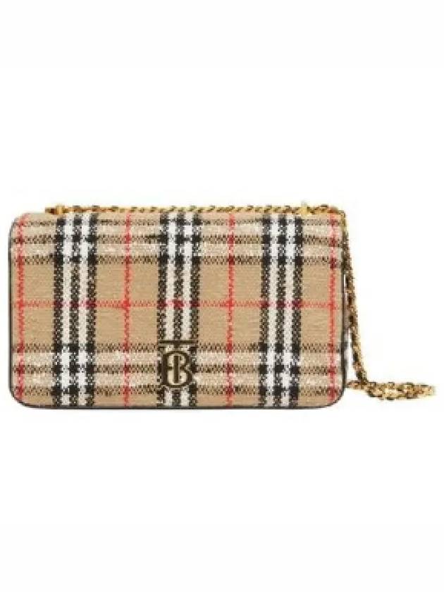 Medium Lola Shoulder Bag Beige - BURBERRY - BALAAN 2