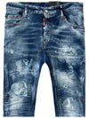 Tidy Biker Jeans Blue - DSQUARED2 - BALAAN 4