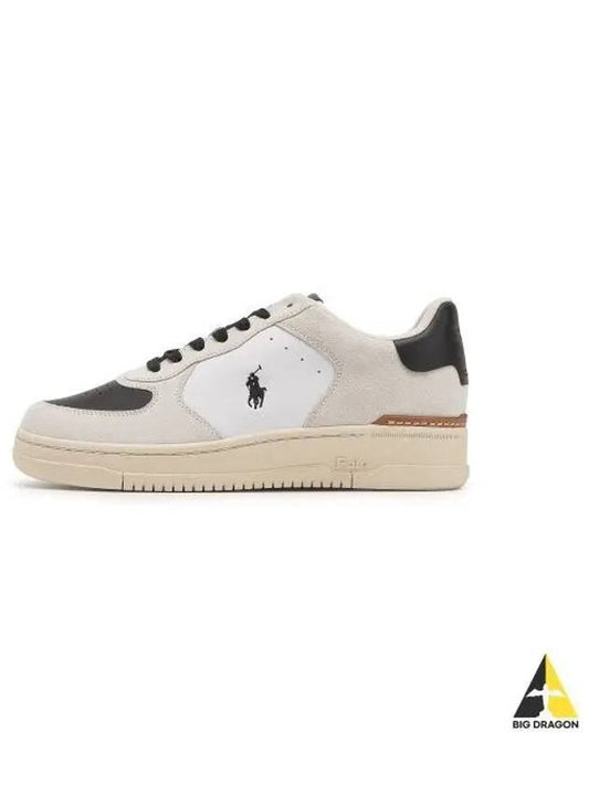 Masters Court Leather Sneakers White - POLO RALPH LAUREN - BALAAN 1