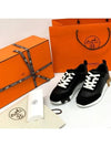 Bouncing Low Top Sneakers Noir - HERMES - BALAAN 9