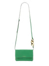 Logo Print Small Shoulder Bag Green - JW ANDERSON - BALAAN 1