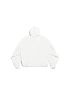 Surfer Logo Print Cotton Hoodie White - BALENCIAGA - BALAAN 6