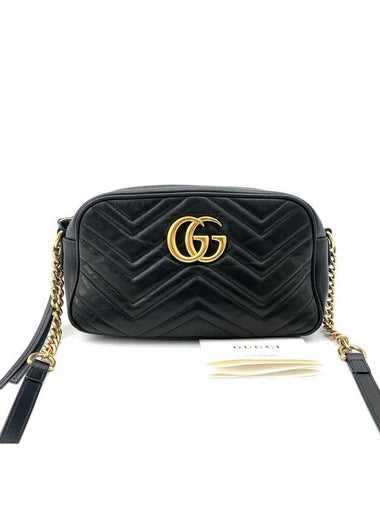 Marmont Matelasse Small Cross Bag 447632 - GUCCI - BALAAN 1