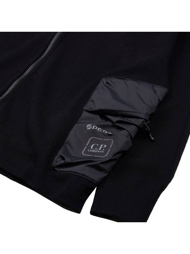 Metropolis Series Zip-Up Hoodie Black - CP COMPANY - BALAAN 10