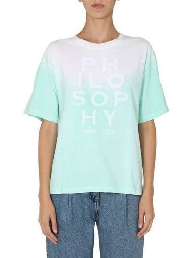 Philosophy Di Lorenzo Serafini Crew Neck T-Shirt - PHILOSOPHY DI LORENZO SERAFINI - BALAAN 1