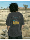 Camel Pigment Short Sleeve T-Shirt Dark Grey - FLUKE - BALAAN 2