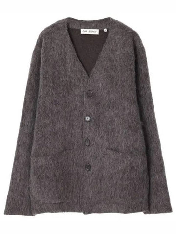 Mall gray mohair cardigan - OUR LEGACY - BALAAN 1