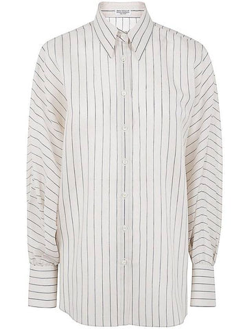 Brunello Cucinelli Striped Shirt - BRUNELLO CUCINELLI - BALAAN 1