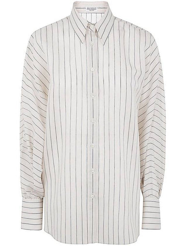 Brunello Cucinelli Striped Shirt - BRUNELLO CUCINELLI - BALAAN 1