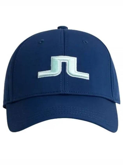 Angus Embroidered Logo Ball Cap Estate Blue - J.LINDEBERG - BALAAN 2