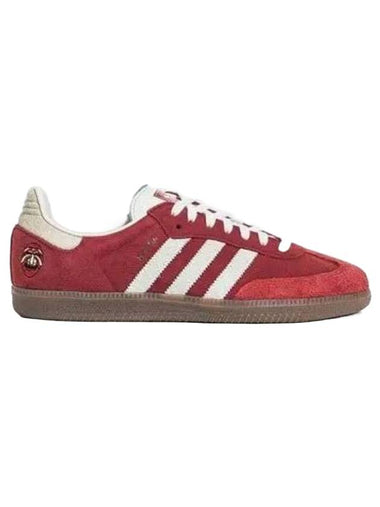 Samba OG Tall Low Top Sneakers Red - ADIDAS - BALAAN 1