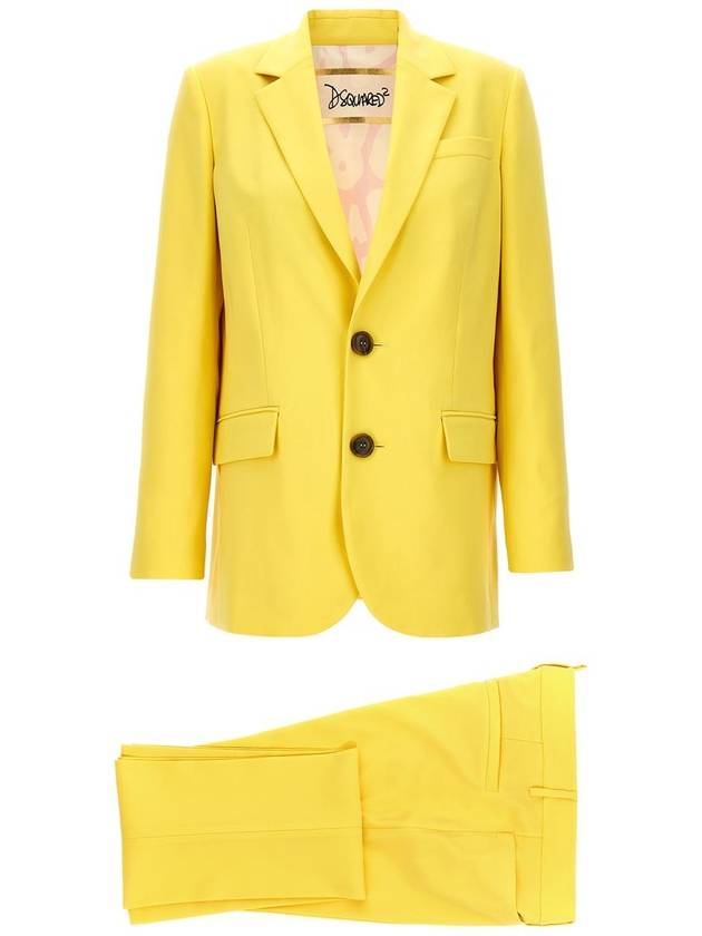 Suit Jacket S75FT0246S60581171 Yellow - DSQUARED2 - BALAAN 2