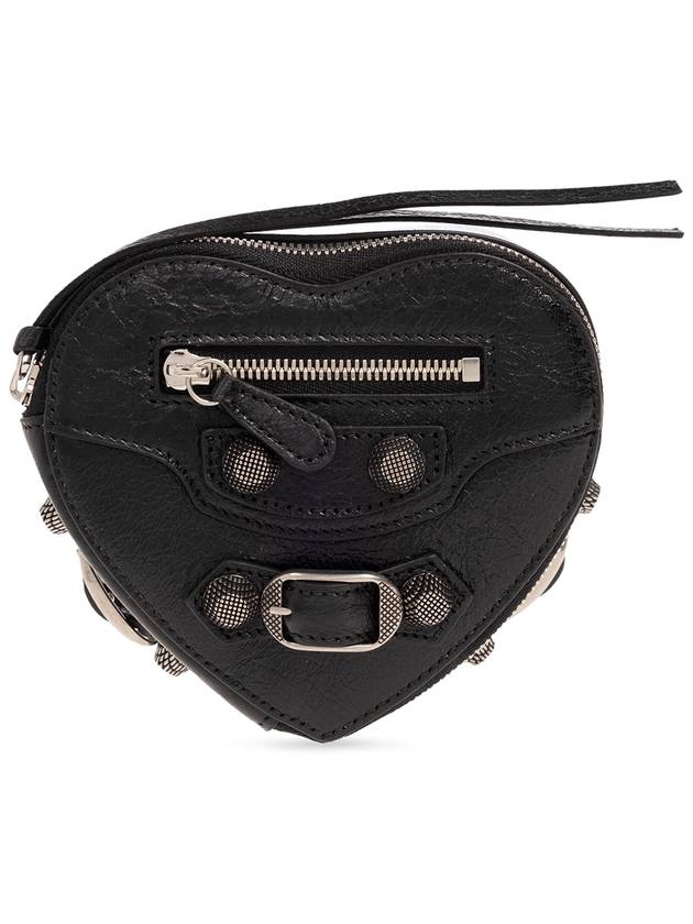 Le Cagole Heart Mini Bag Black - BALENCIAGA - BALAAN 2