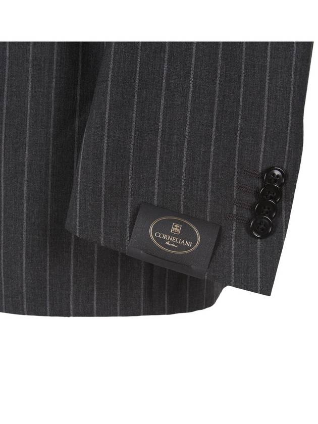7187054 Wool striped suit - CORNELIANI - BALAAN 5