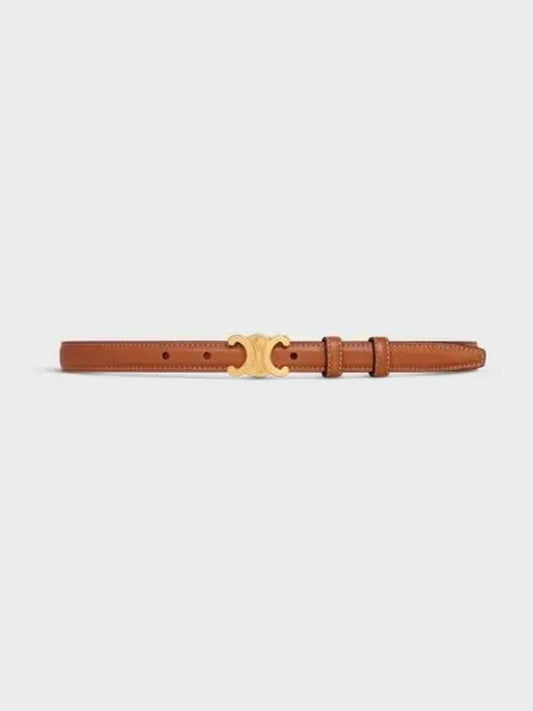 Small Triomphe Belt Tan - CELINE - BALAAN 2