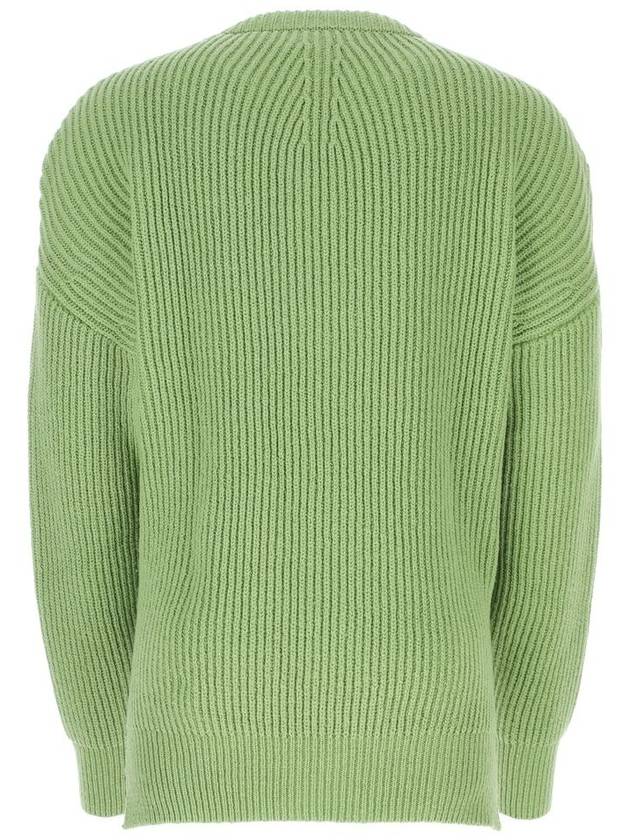 23 ss ribbed wool cotton sweater J22GP0113 J15380 328 B0230272238 - JIL SANDER - BALAAN 3