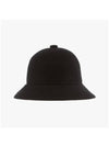 K3451 BLACK Casual Wool Bucket Hat - KANGOL - BALAAN 4