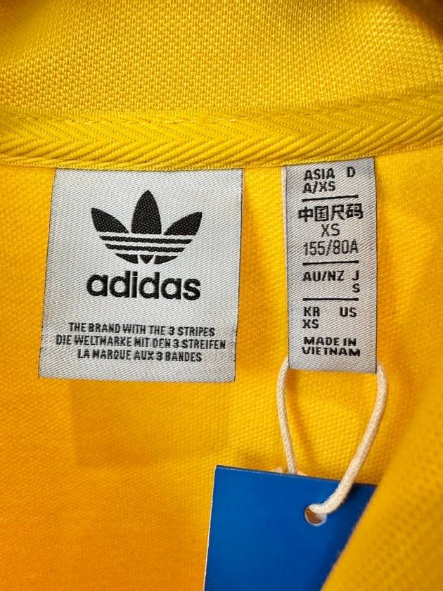 Track Top Jacket IP0631 Yellow WOMENS XS KR - ADIDAS - BALAAN 5