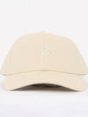 C Run Wash Logo Ball Cap White - DIESEL - BALAAN 4