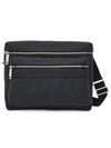 Gancini Pattern Leather Cross Bag Black - SALVATORE FERRAGAMO - BALAAN 2