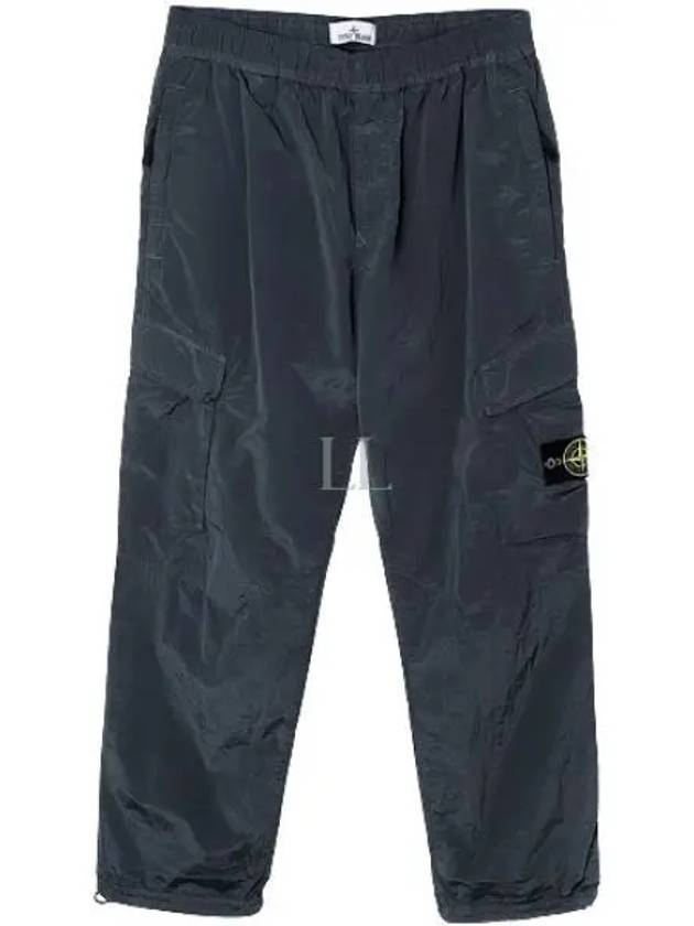 Nylon Metal Econyl Regenerated Cargo Straight Pants Lead Grey - STONE ISLAND - BALAAN 2