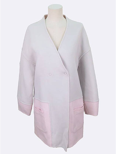 Senzon Mint Pink Two Tone Reversible Women s Jacket - ST.JOHN - BALAAN 1