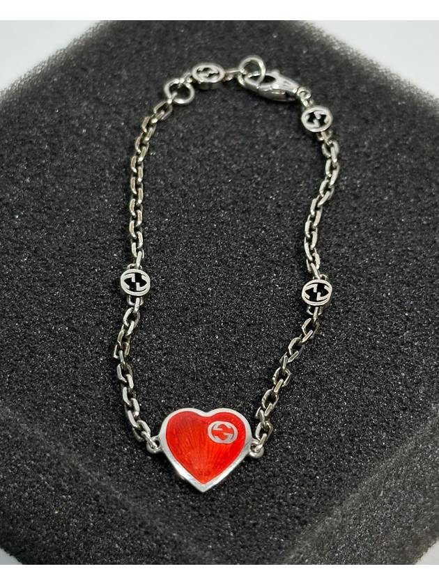 G Interlocking Heart Blasley Bracelet - GUCCI - BALAAN 2