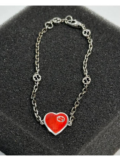 G Interlocking Heart Blasley Bracelet - GUCCI - BALAAN 2