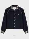 Triomphe Teddy Wool Jacket Navy - CELINE - BALAAN 2