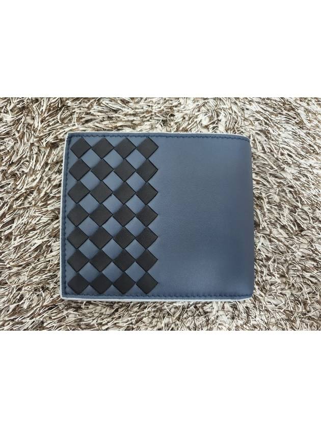 Intrecciato Nappa Check Bicycle Wallet - BOTTEGA VENETA - BALAAN 4