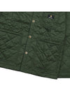 Kenning Quilting  Logo Patch Jacket Green - BARBOUR - BALAAN 8