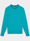 Crew Neck Merino Wool Sweater Blue - G/FORE - BALAAN 2