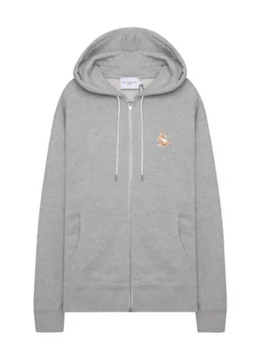 Chillax Fox Patch Hooded Zip Up - MAISON KITSUNE - BALAAN 1