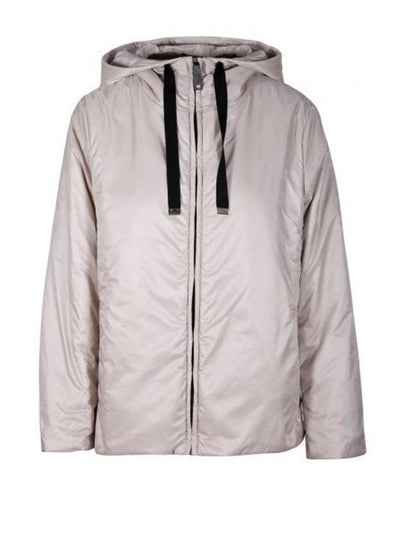 Greenh Water Repellent Zipper Hooded Jacket Grey - MAX MARA - BALAAN 2