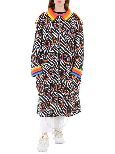 Richard Queen zebra logo print track jacket - MONCLER - BALAAN 2