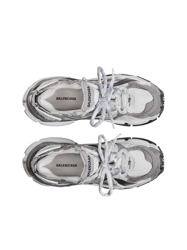 Runner Low Top Sneakers Grey - BALENCIAGA - BALAAN 4