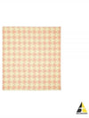 Houndstooth Pattern Silk Scarf Pink - BURBERRY - BALAAN 2