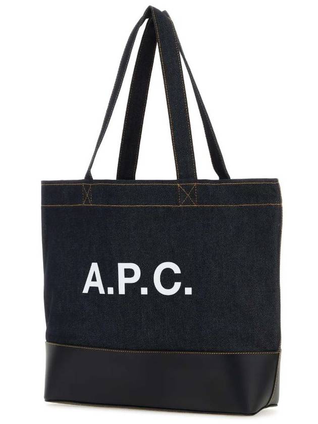 Axel Tote Bag Camel Dark Navy - A.P.C. - BALAAN 2