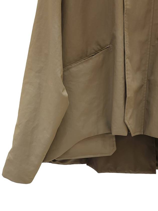 Men's Ivano Crop Jacket Brown - FENDI - BALAAN.