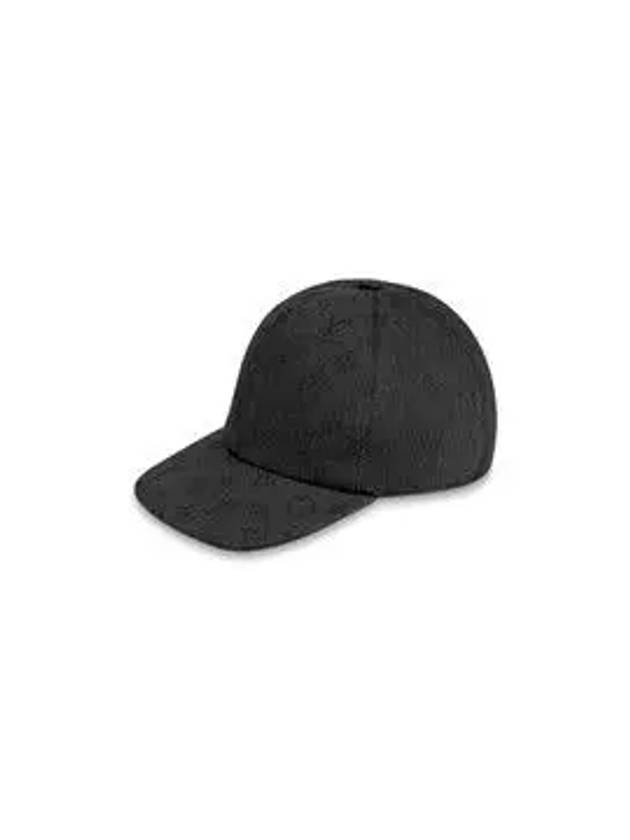 Monogram Essential Ball Cap Black - LOUIS VUITTON - BALAAN 7