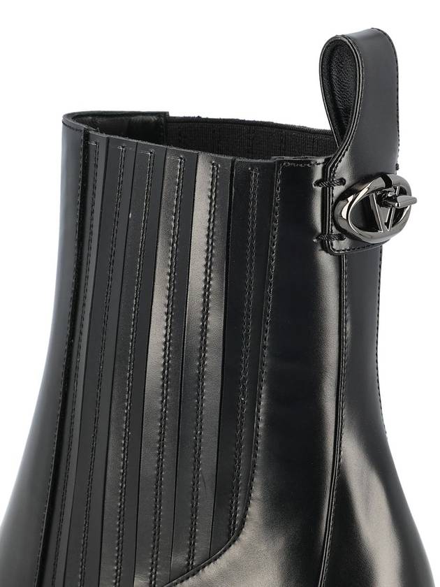 Valentino Garavani Boots Black - VALENTINO - BALAAN 4