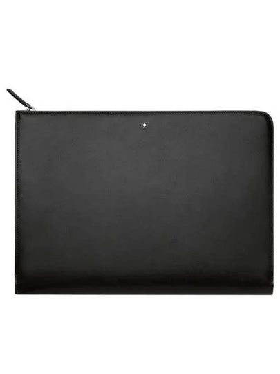 Meisterstuck Zipper Clutch Bag Black - MONTBLANC - BALAAN 2