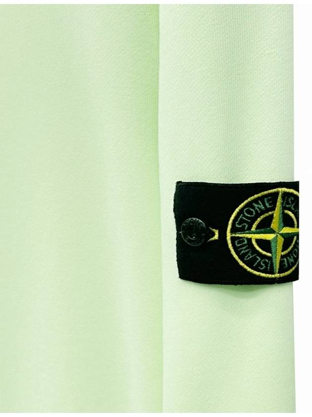 Wappen Patch Crew Neck Sweatshirt Green - STONE ISLAND - BALAAN 4