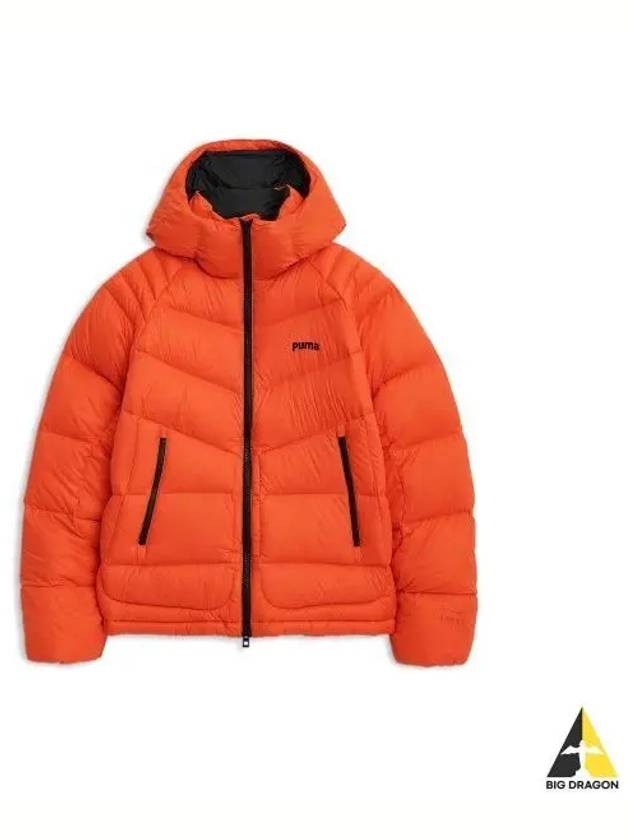 Ultra2 Icon Pop Down Jacket Orange Black 940195 05 - PUMA - BALAAN 1