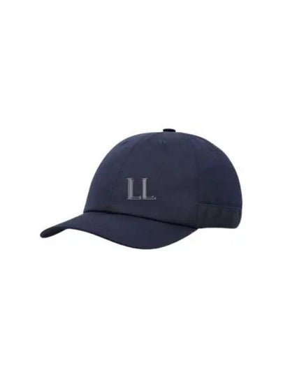 Typewriter Cloth Base Ball Cap Hat Navy - THOM BROWNE - BALAAN 2