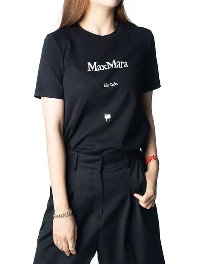 S logo short sleeve t-shirt 99710221600 - MAX MARA - BALAAN 6