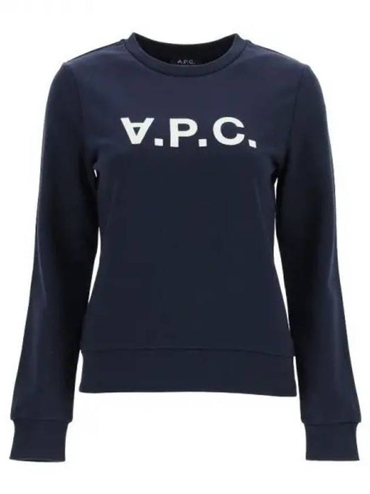 VPC Logo Sweatshirt Navy - A.P.C. - BALAAN 2