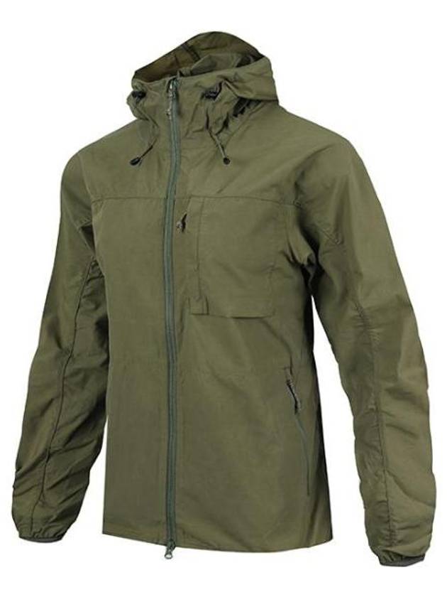 Women's High Coast Wind Jacket Green - FJALL RAVEN - BALAAN 2