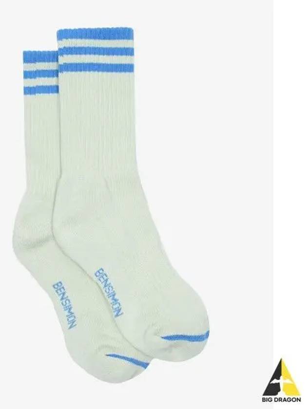 LINE SOCKS MINT - BENSIMON - BALAAN 1