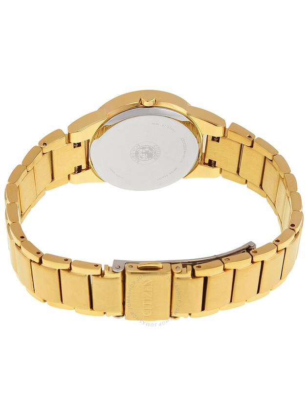 Citizen Axiom Black Dial Yellow Gold-tone Ladies Watch GA1052-55E - CITIZEN - BALAAN 3